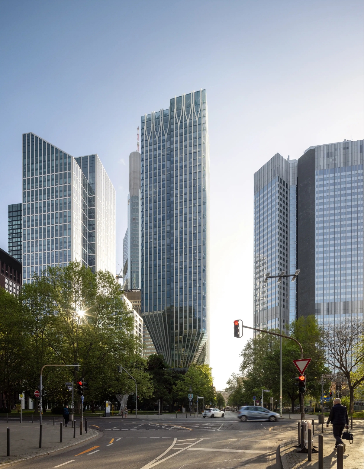 Blick auf Kaiser Karree, Frankfurt am Main